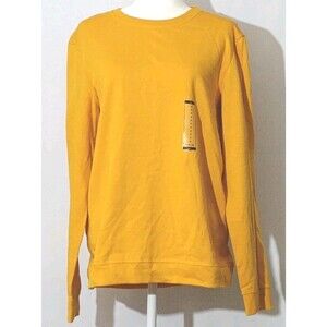 Nike Yoga Mens Sweatshirt Thermal Fit Yellow Size Small New